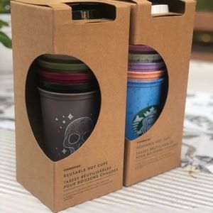 Starbucks Spring and Halloween Reusable Hot Cups